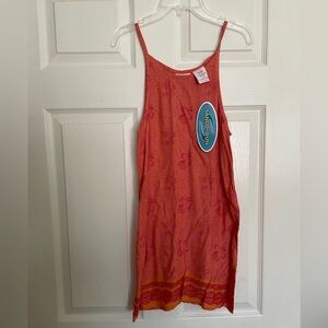 Sand N Sun Red Sleeveless Dress Girls size 10/12 NWT
